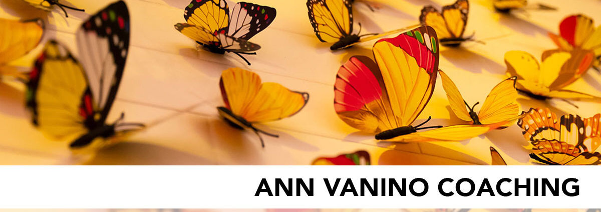 Make the most of the change that surrounds you with Ann Vanino Coaching